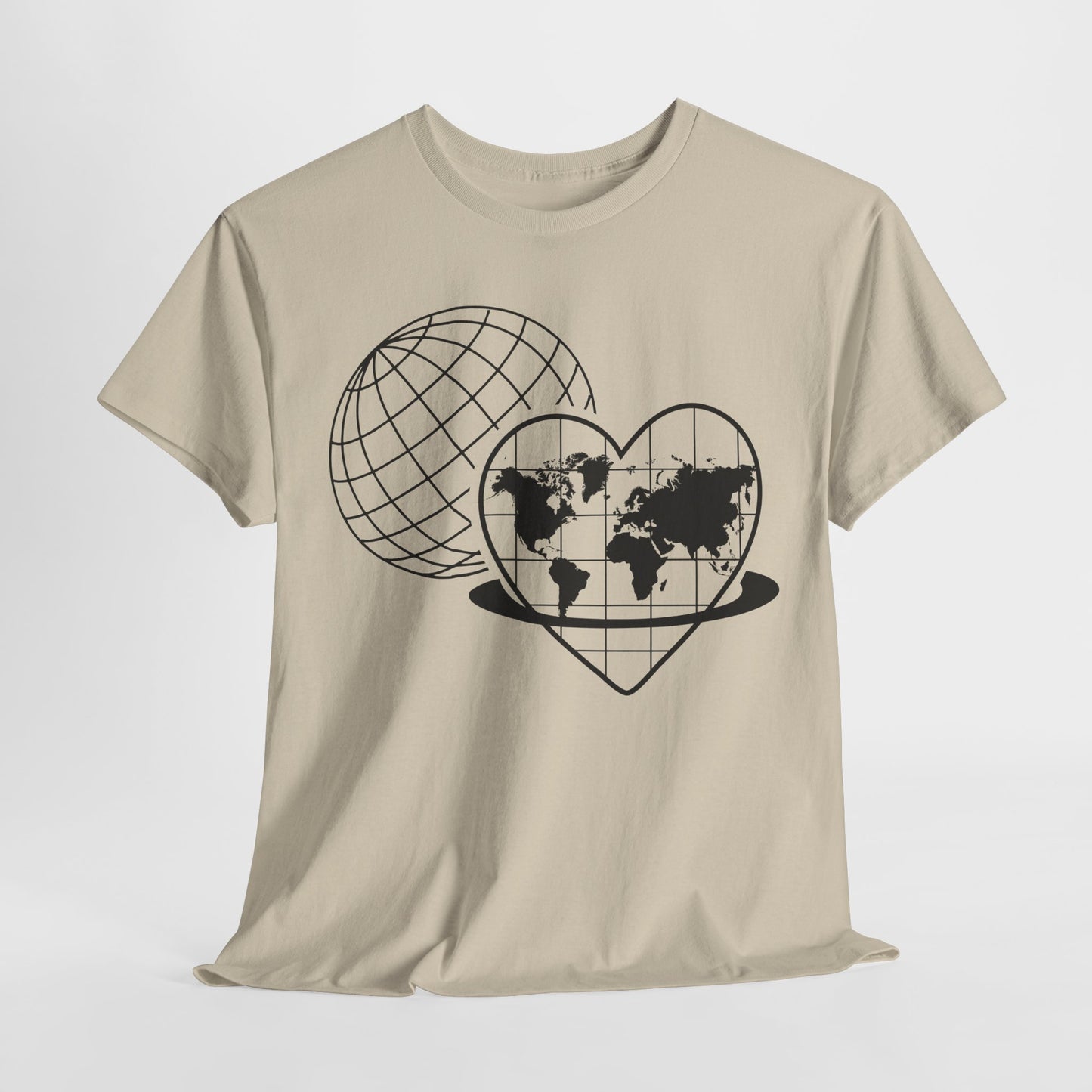 Camiseta unisex de algodón grueso: "Eres suficiente para el mundo". Camiseta gráfica inspiradora.