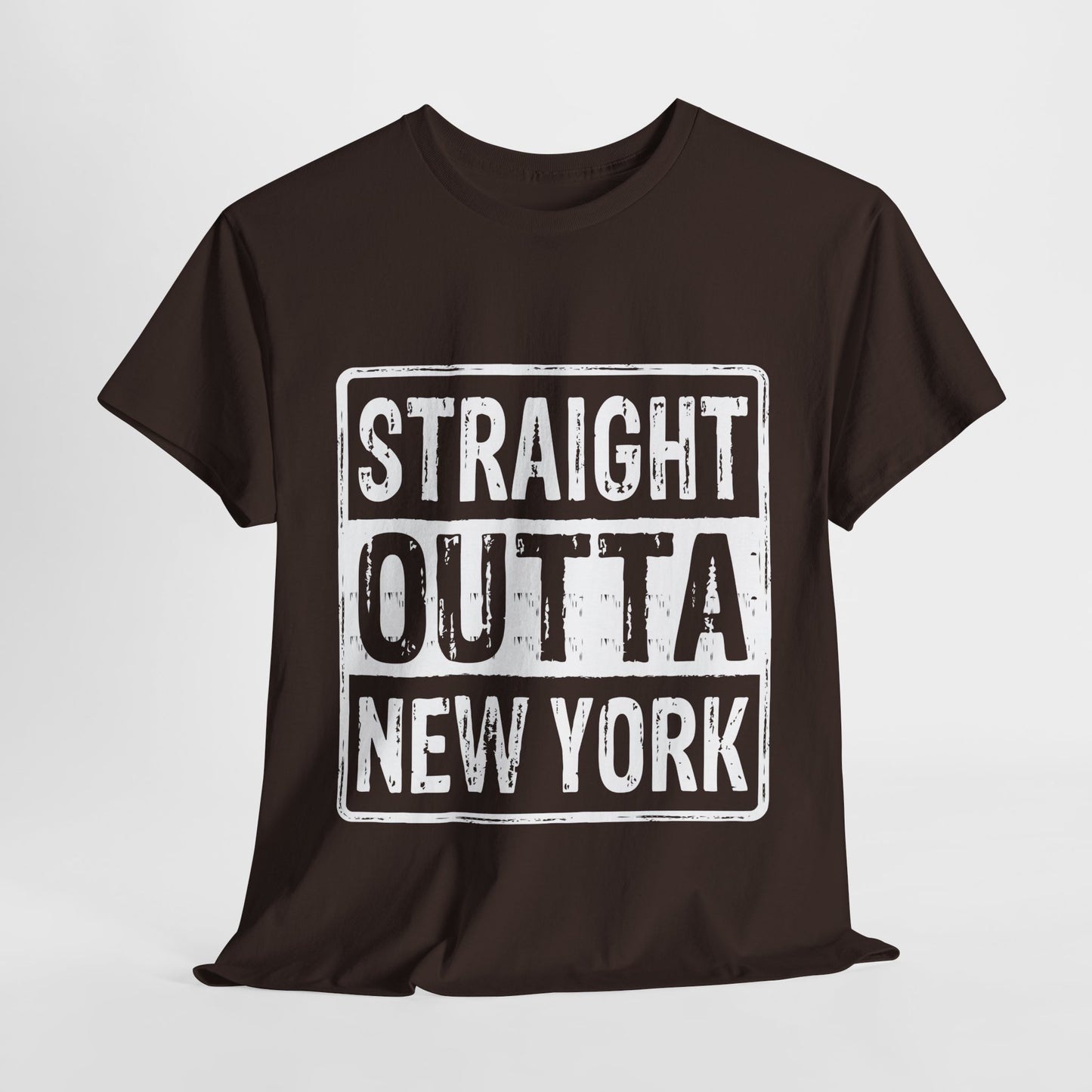 Straight Outta New York Unisex Heavy Cotton Tee