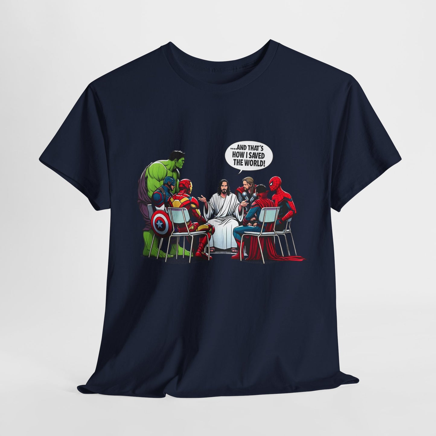 Superheroes Spiritual Leader Comic Tee