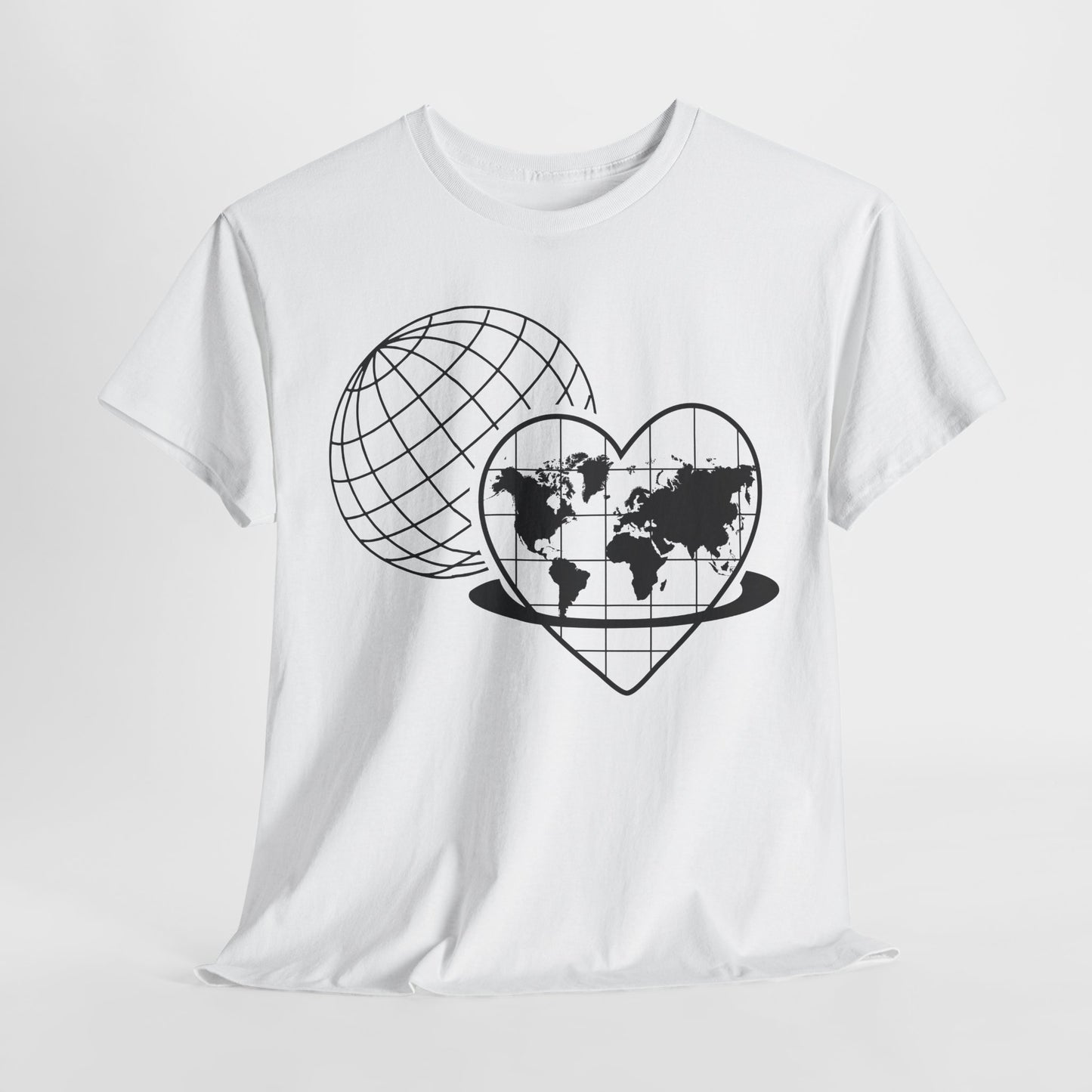 Camiseta unisex de algodón grueso: "Eres suficiente para el mundo". Camiseta gráfica inspiradora.