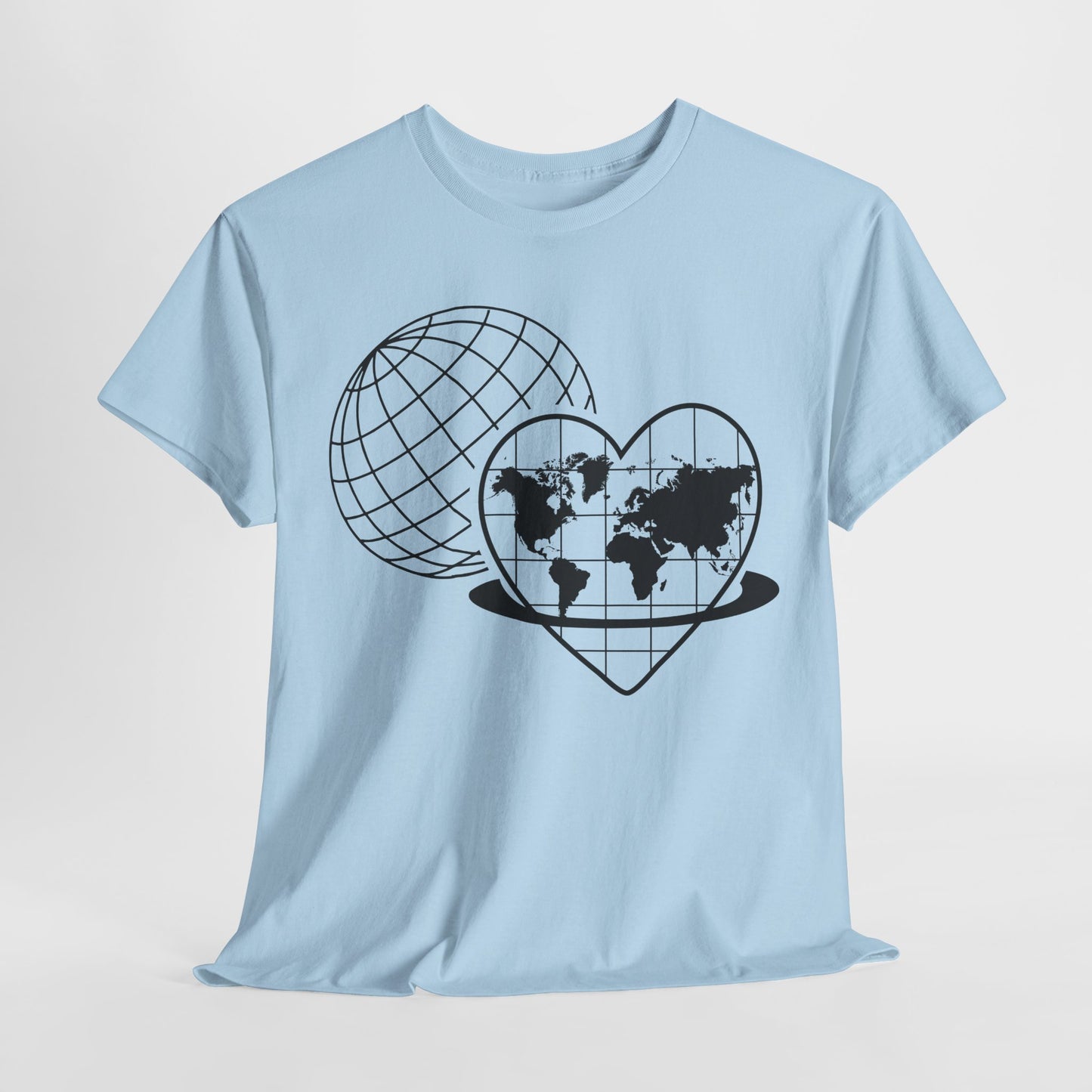 Camiseta unisex de algodón grueso: "Eres suficiente para el mundo". Camiseta gráfica inspiradora.