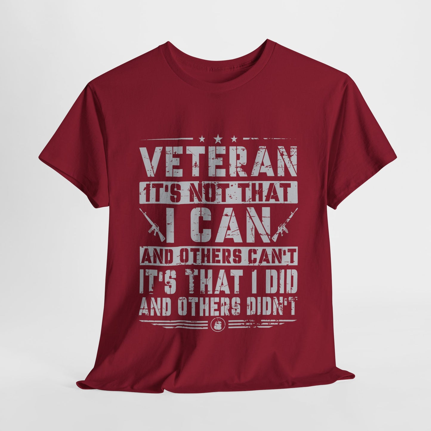 Veteran Appreciation Unisex Heavy Cotton Tee - Honoring Service and Sacrifice