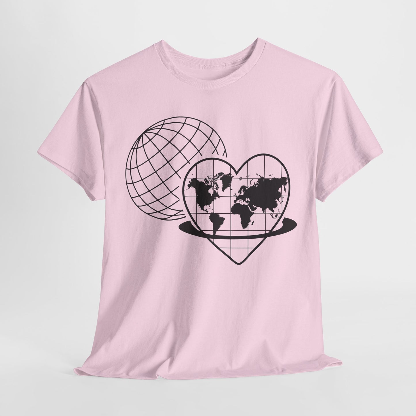 Camiseta unisex de algodón grueso: "Eres suficiente para el mundo". Camiseta gráfica inspiradora.