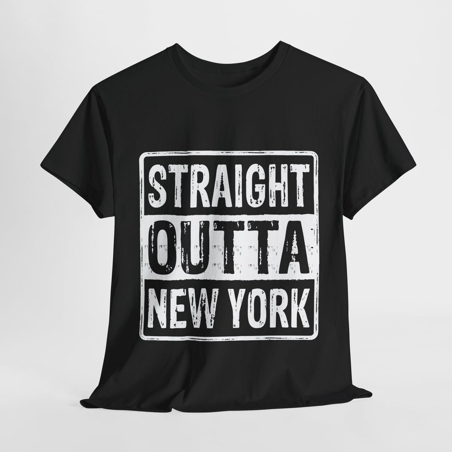 Straight Outta New York Unisex Heavy Cotton Tee