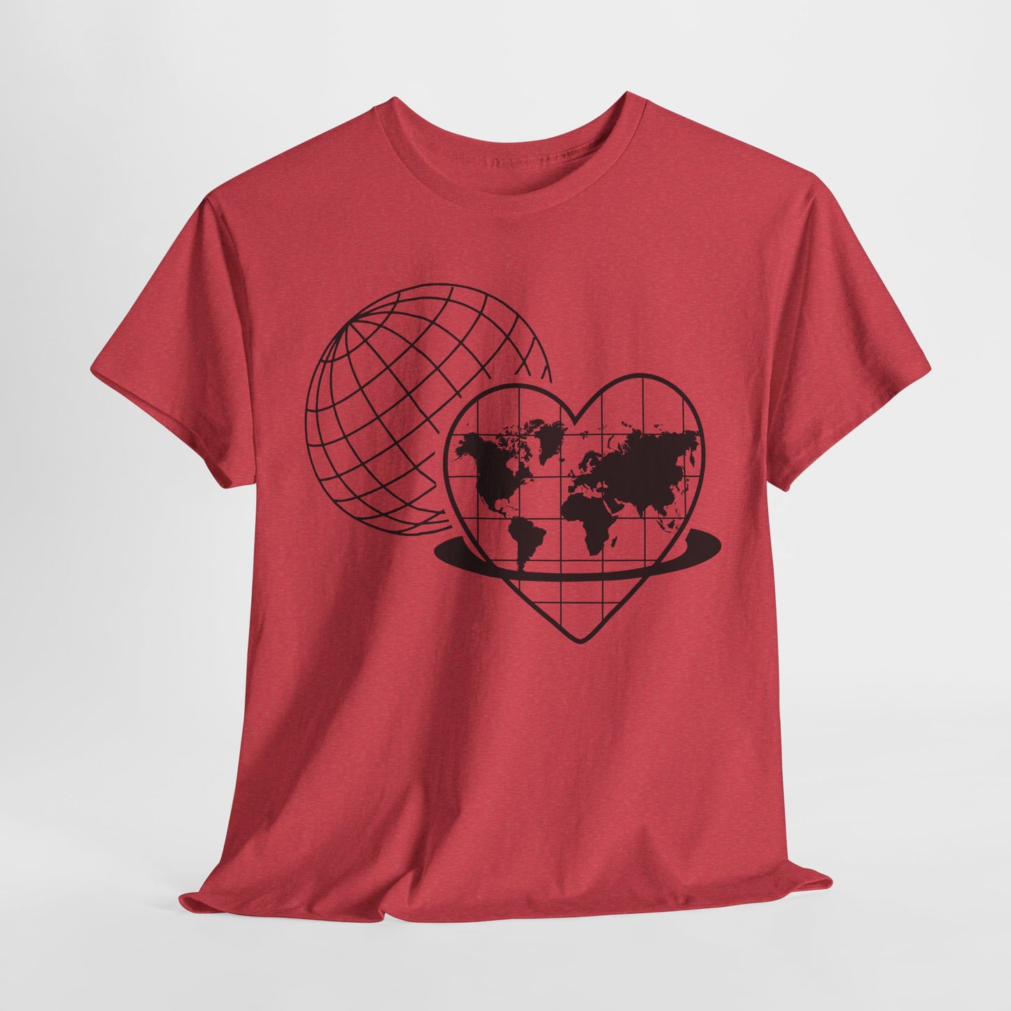 Camiseta unisex de algodón grueso: "Eres suficiente para el mundo". Camiseta gráfica inspiradora.