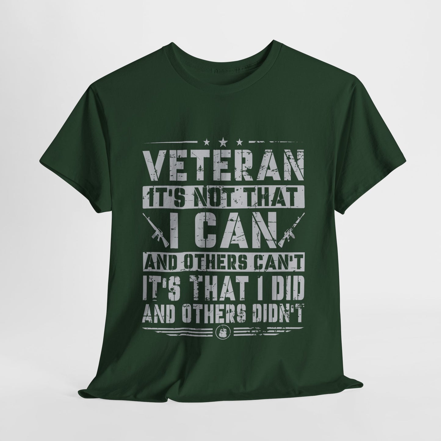 Veteran Appreciation Unisex Heavy Cotton Tee - Honoring Service and Sacrifice