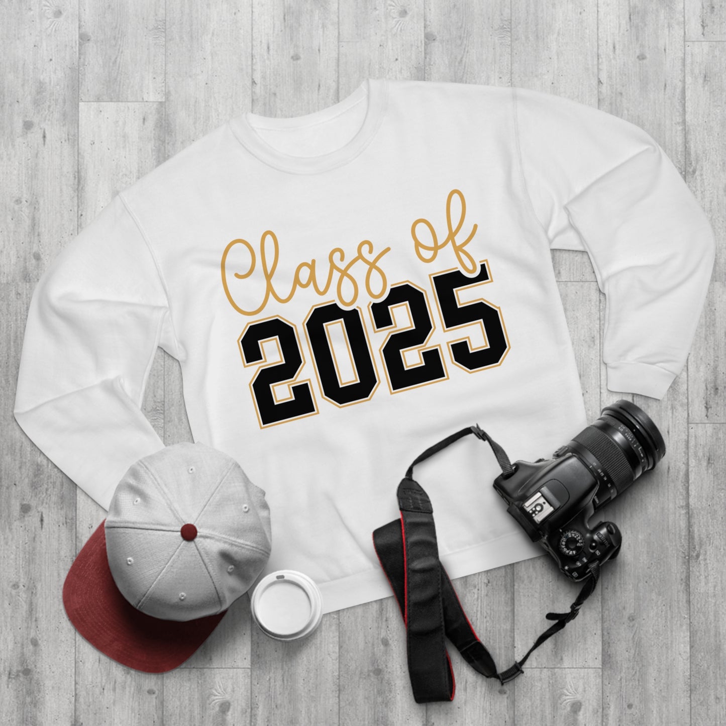 Class of 2025 Unisex Crew Neck Sweatshirt - Graduation Spirit Wear