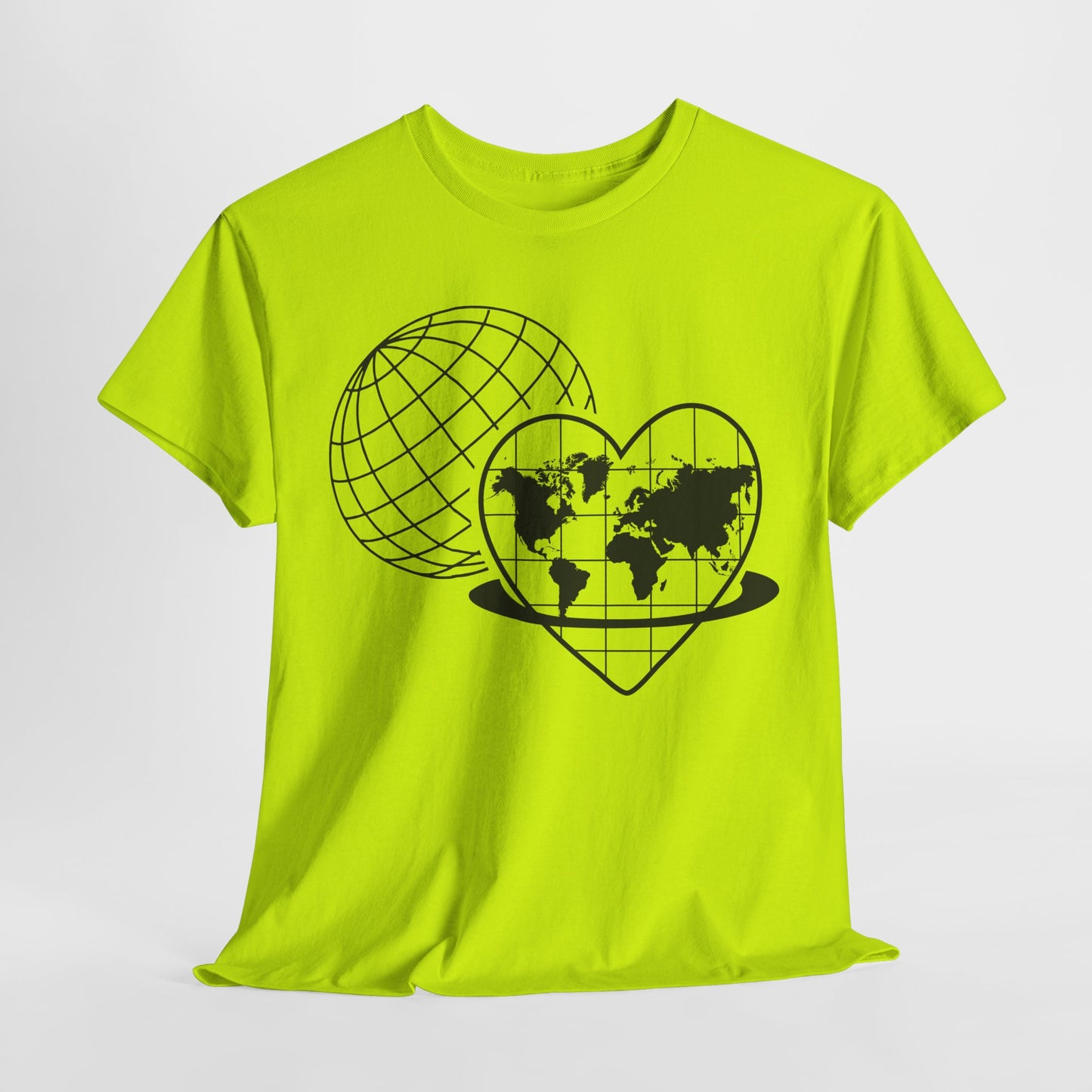 Camiseta unisex de algodón grueso: "Eres suficiente para el mundo". Camiseta gráfica inspiradora.