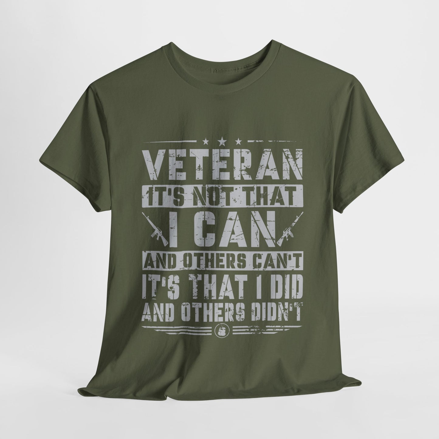 Veteran Appreciation Unisex Heavy Cotton Tee - Honoring Service and Sacrifice