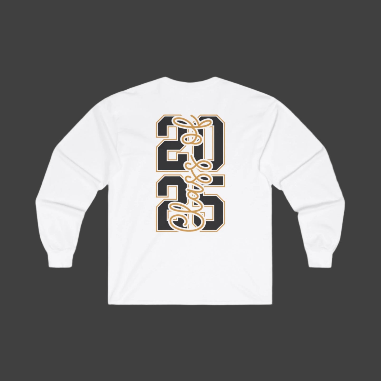 class of 2025 long sleeve tee back
