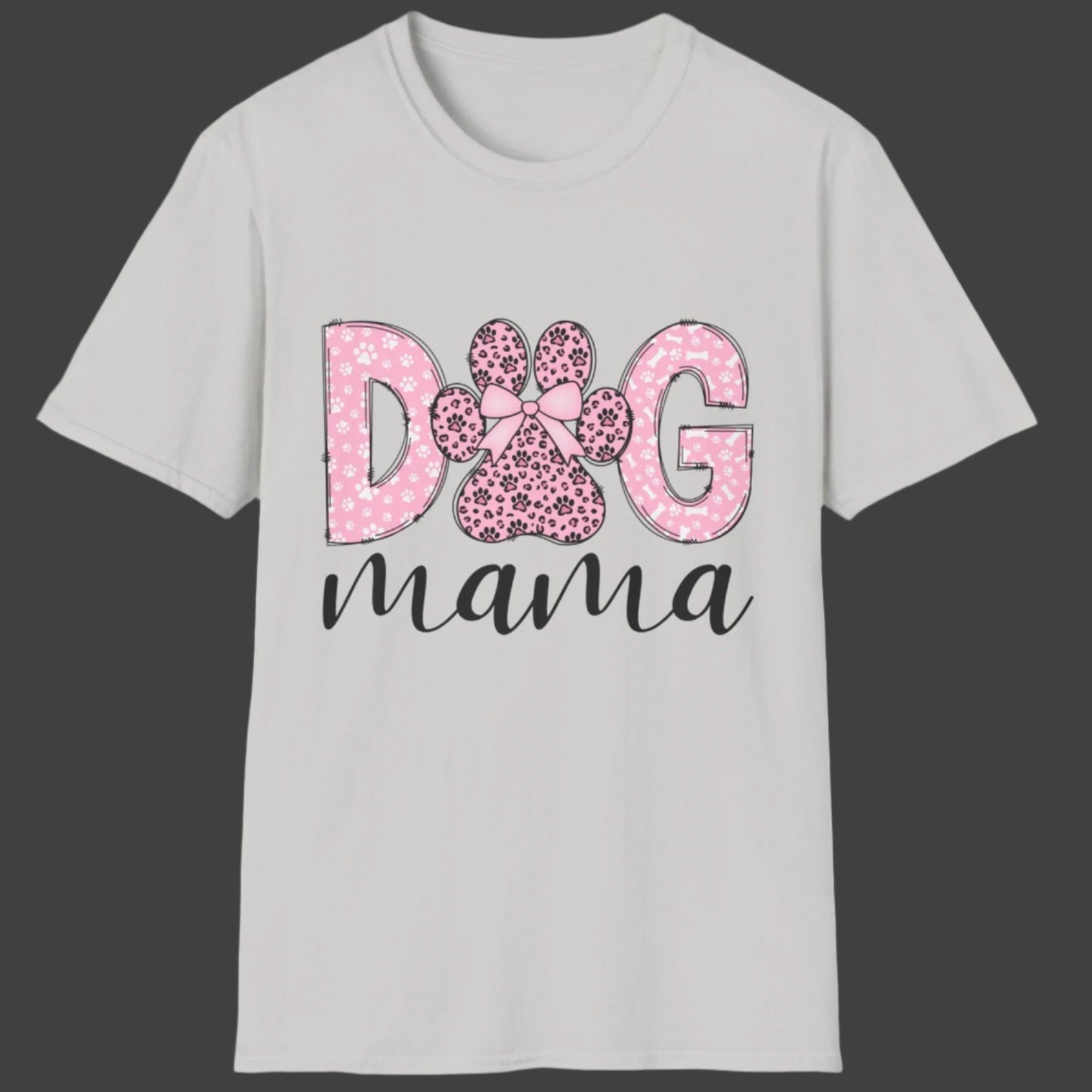 grey dog mama shirt