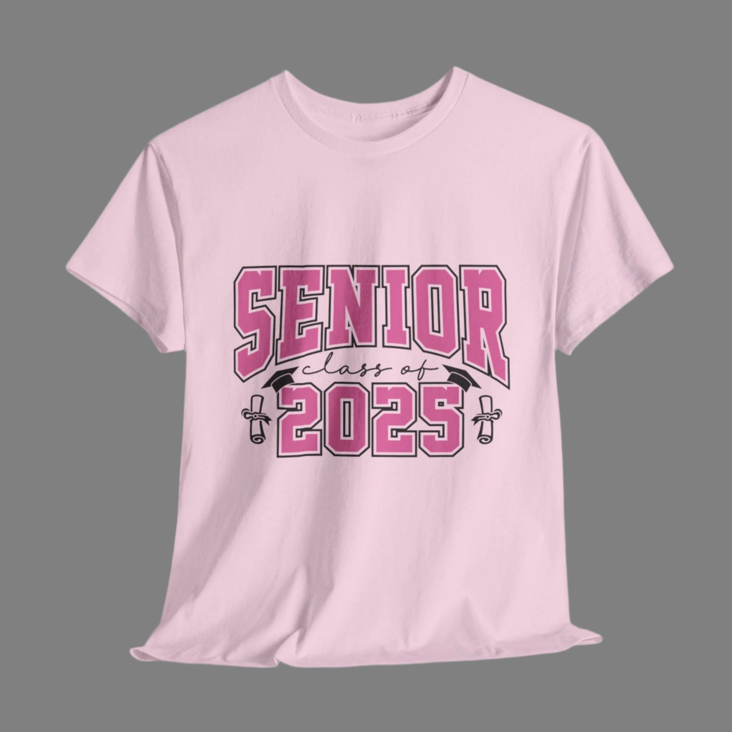 pink letters enior 2025