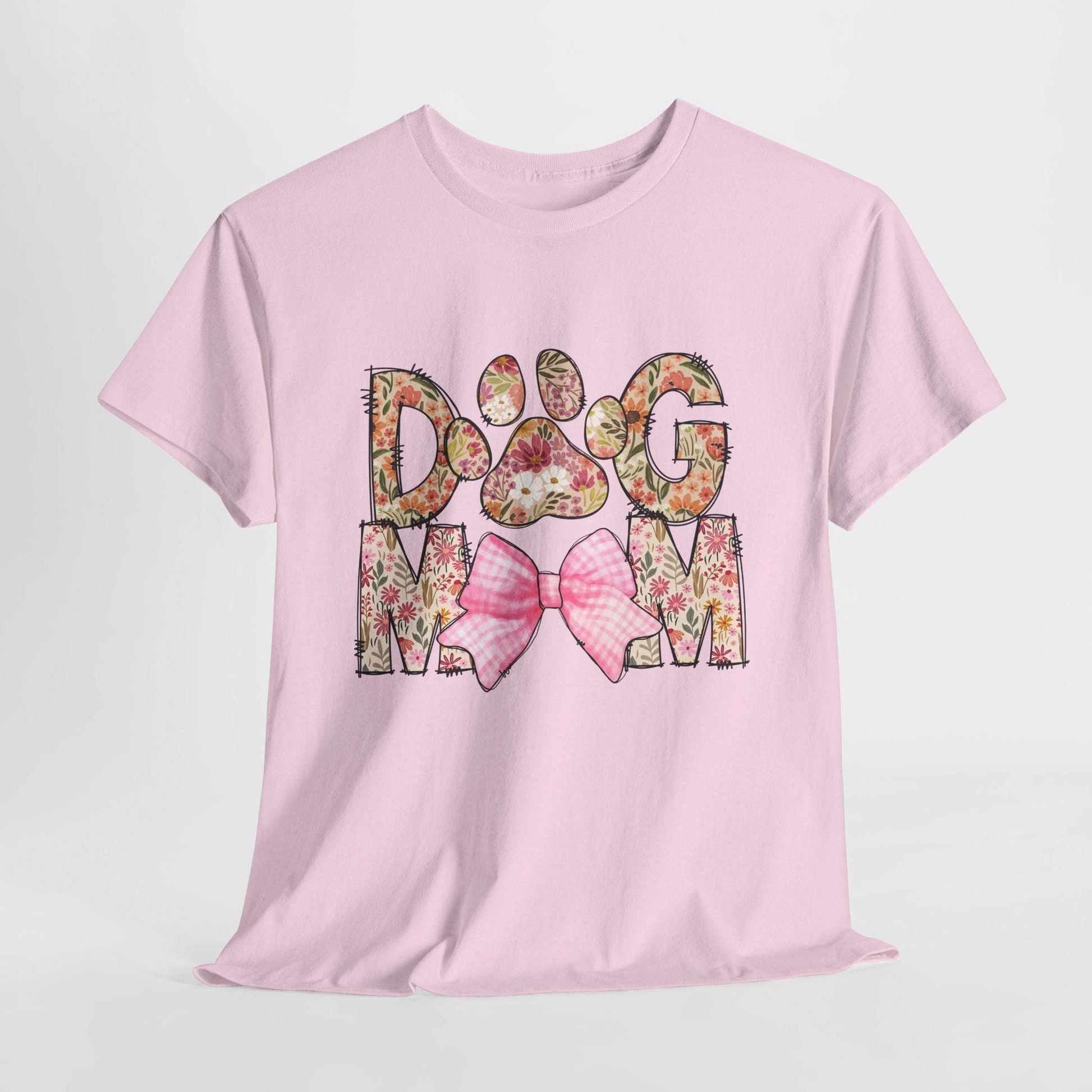 Dog Mom Coquette Unisex Heavy Cotton Tee