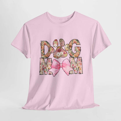 Dog Mom Coquette Unisex Heavy Cotton Tee