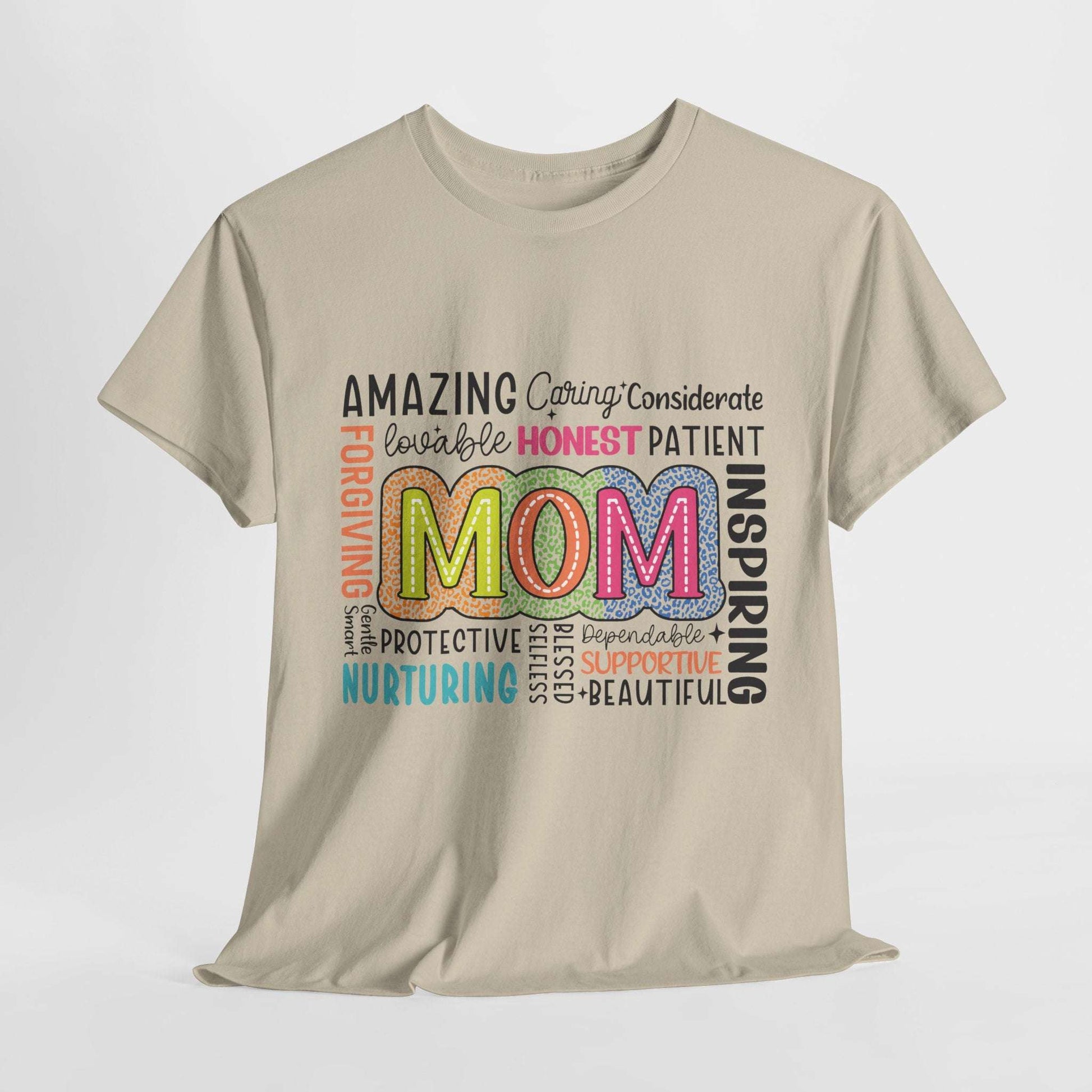 Inspirational Mom Tee - Unisex Heavy Cotton Shirt for Mother's Day
