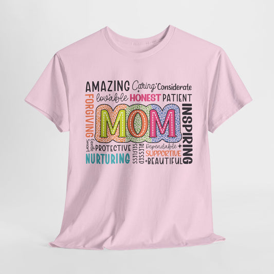 Inspirational Mom Unisex Heavy Cotton Tee - Perfect Gift for Mother's Day