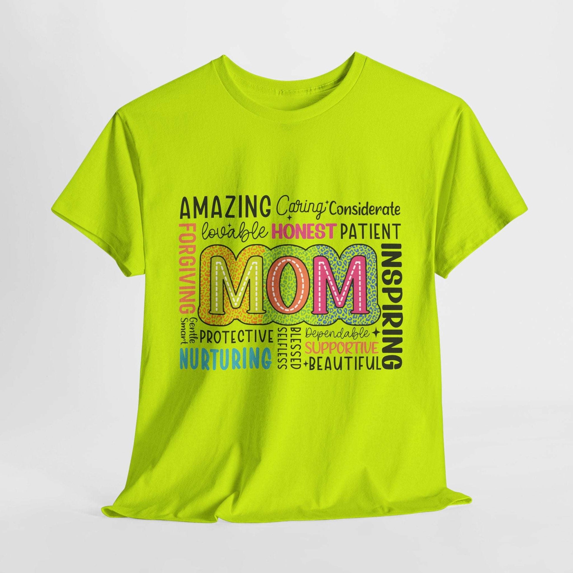 Inspirational Mom Tee - Unisex Heavy Cotton Shirt for Mother's Day