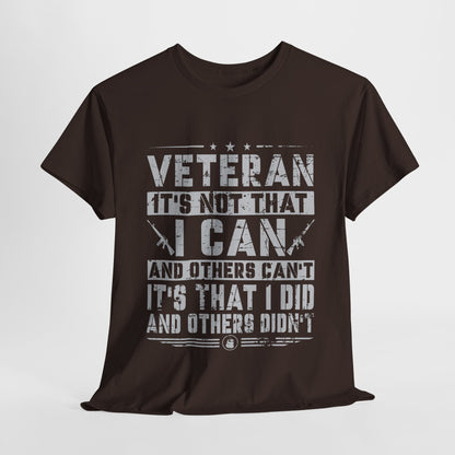 Veteran Appreciation Unisex Heavy Cotton Tee - Honoring Service and Sacrifice