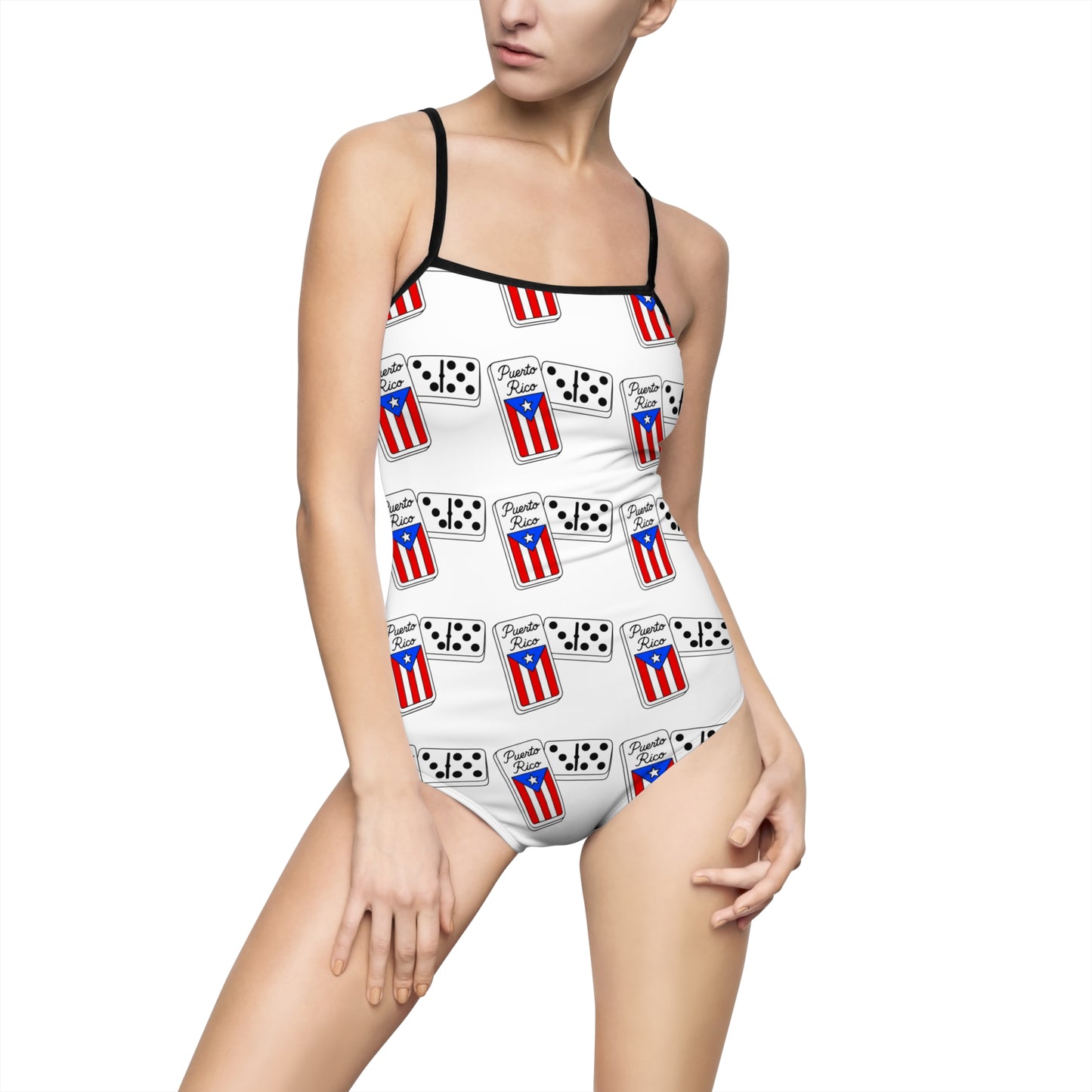 Patriotic Beer & Games One-Piece Swimsuit | 4th of July Swimwear, Summer Pool Party, Beach Vacation, Fun Swim Attire, Unique Gift