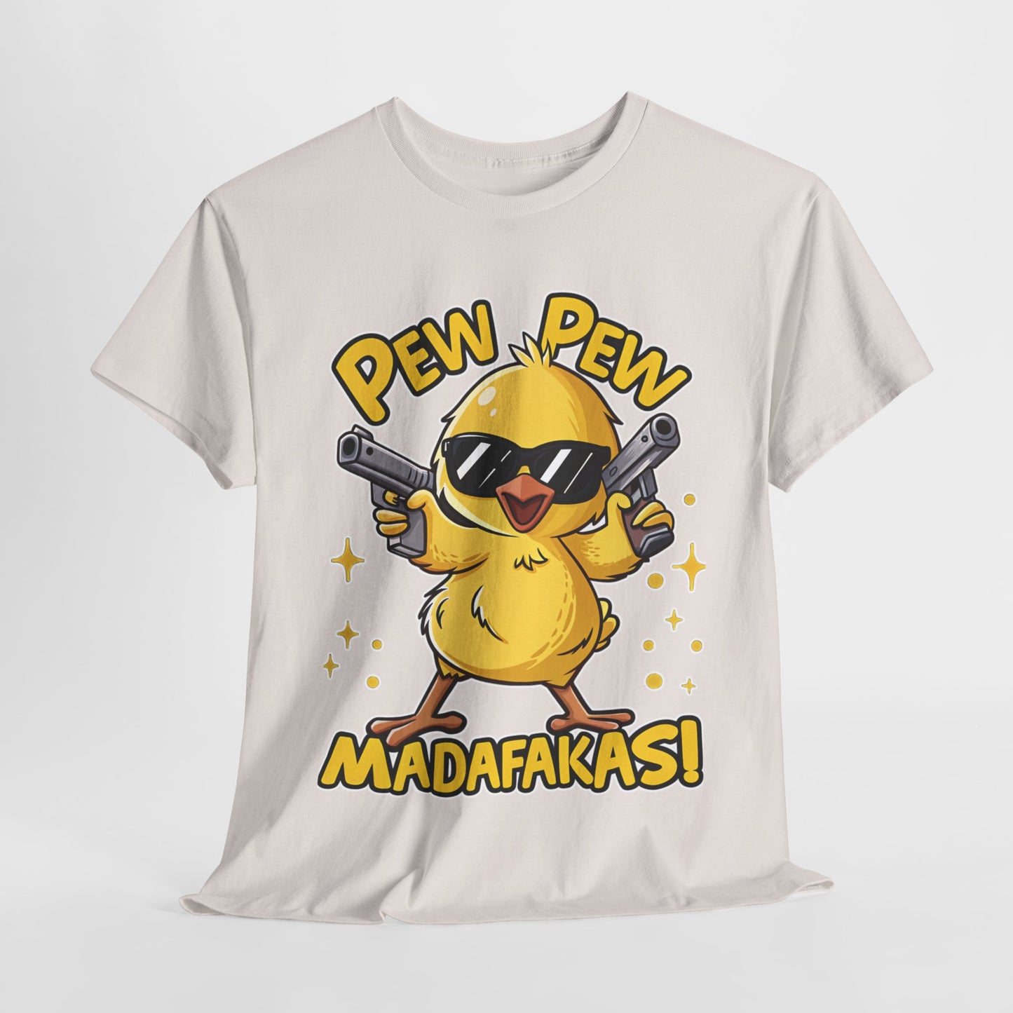 Pew Pew Madafakas Unisex Cotton Tee, Fun Graphic T-Shirt, Casual Wear, Gift for Gamers, Quirky Humor Tee, Everyday Comfort Shirt