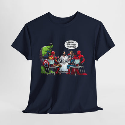 Superheroes Spiritual Leader Comic Tee