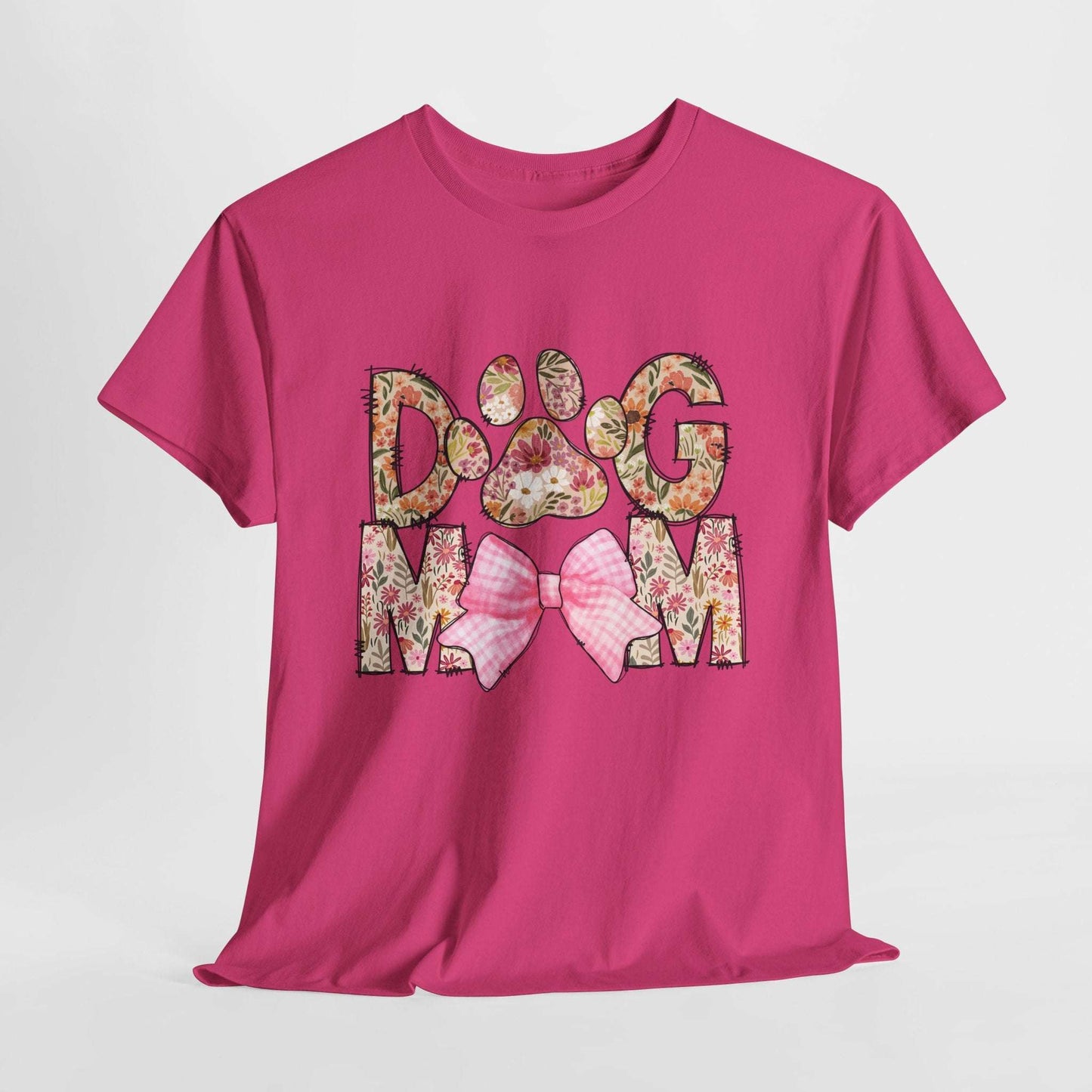 Dog Mom Coquette Unisex Heavy Cotton Tee