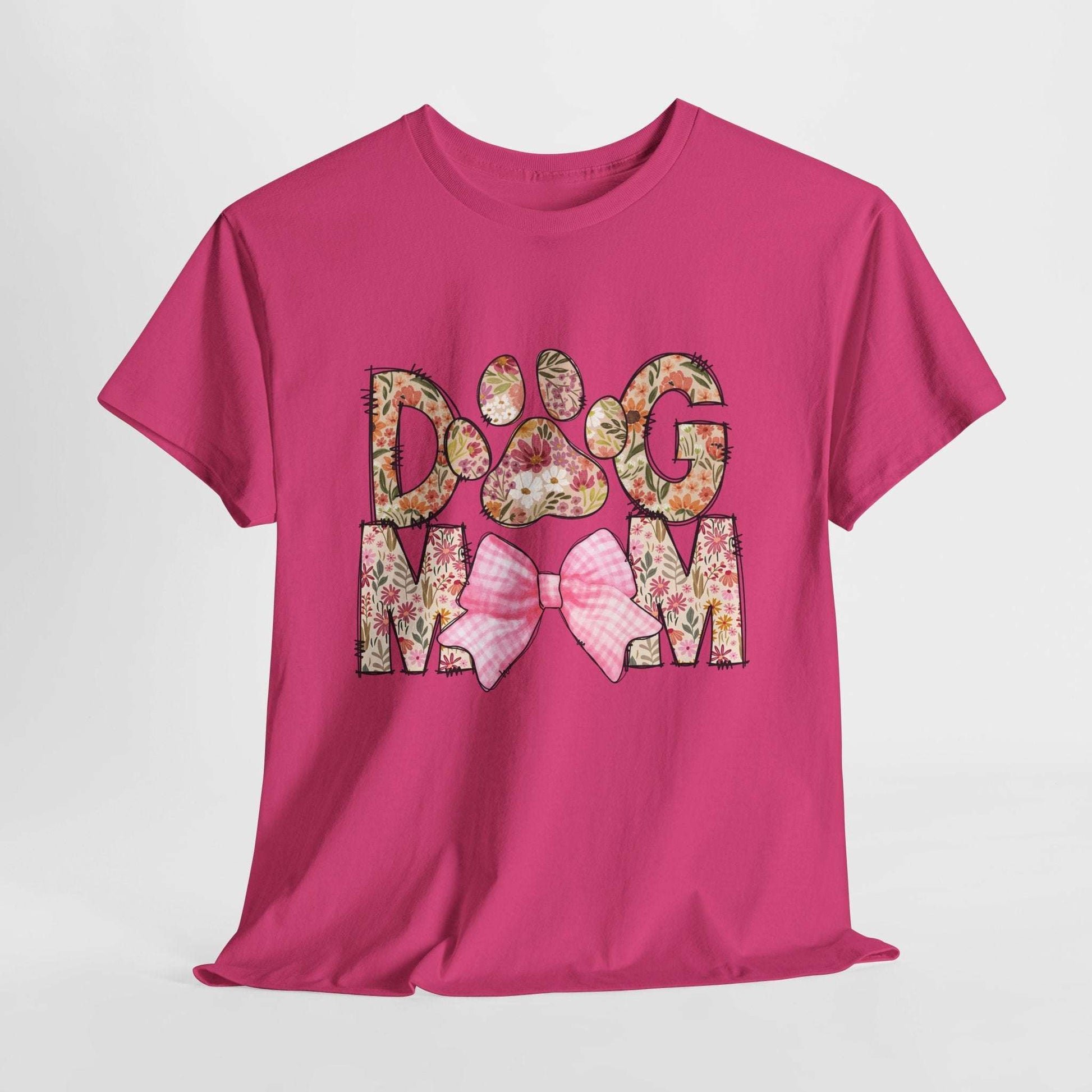 Dog Mom Coquette Unisex Heavy Cotton Tee