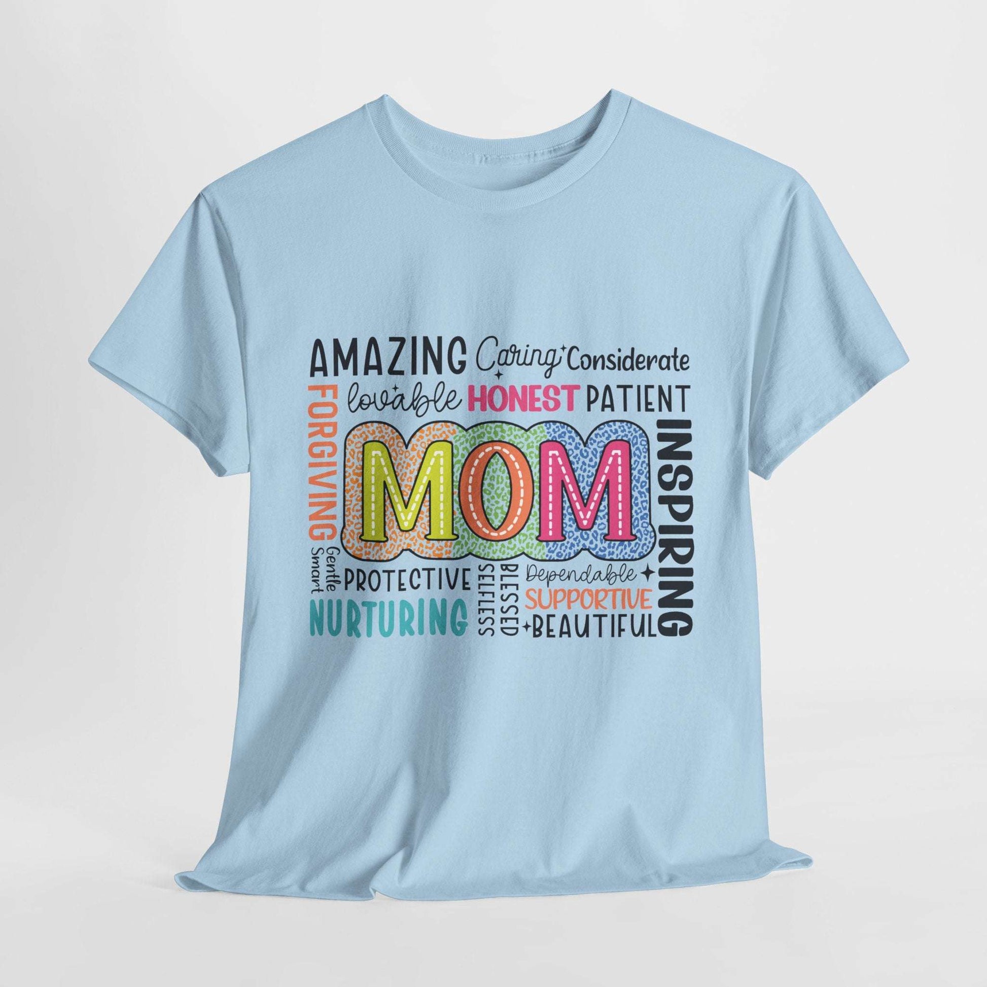 Inspirational Mom Tee - Unisex Heavy Cotton Shirt for Mother's Day
