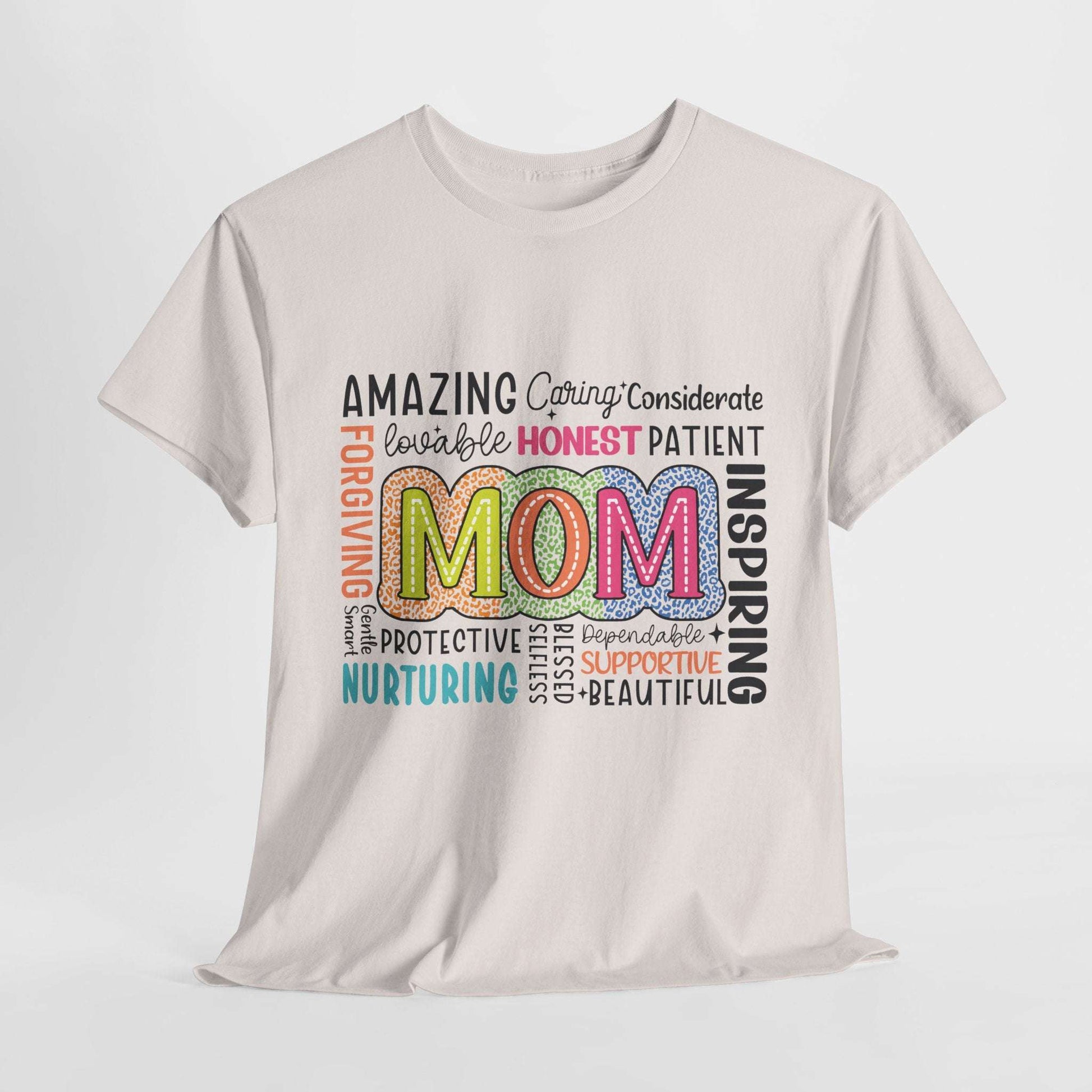Inspirational Mom Tee - Unisex Heavy Cotton Shirt for Mother's Day