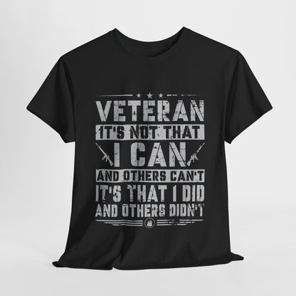 Veteran Appreciation Unisex Heavy Cotton Tee - Honoring Service and Sacrifice
