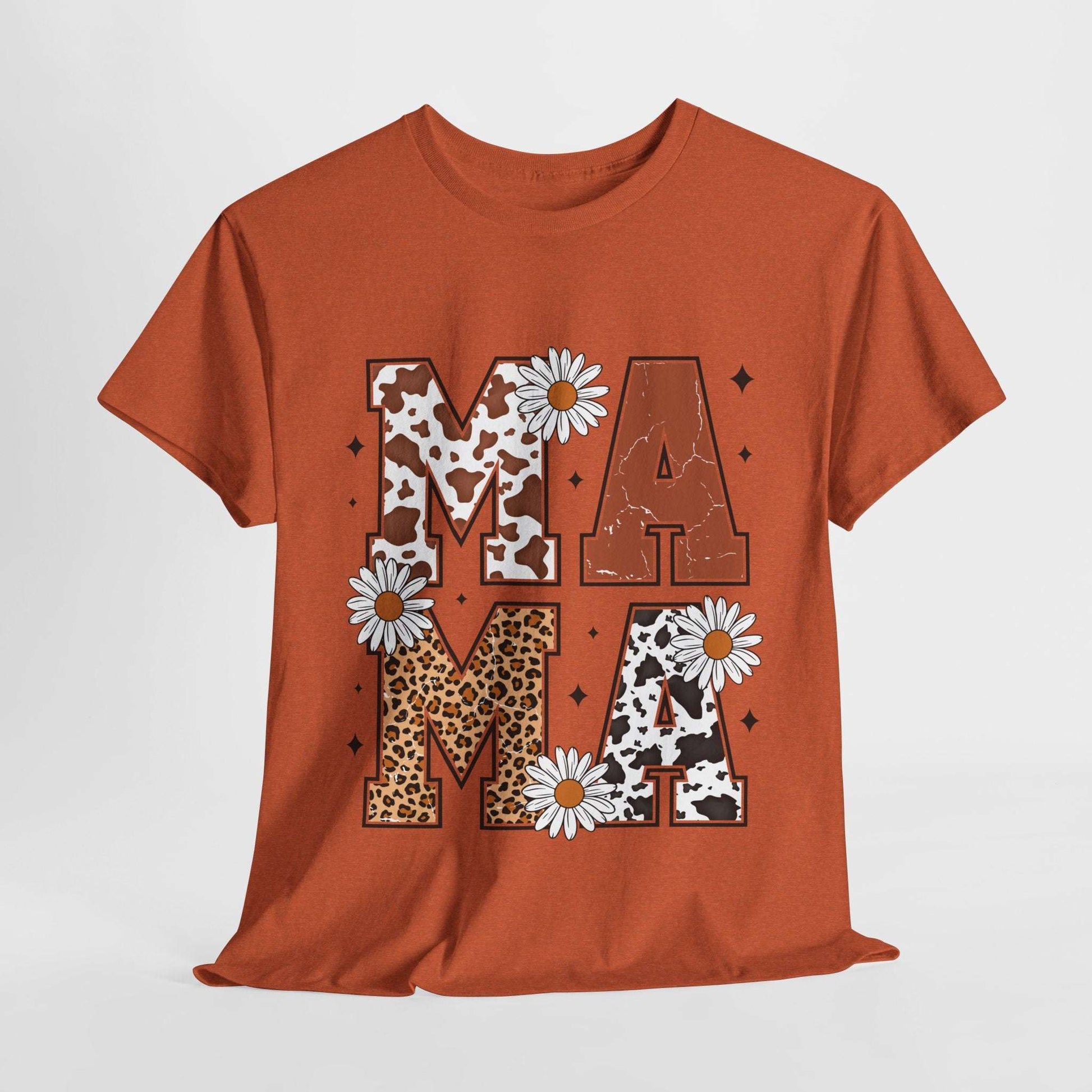 Mama Graphic Tee - Trendy Unisex Heavy Cotton Shirt for Moms