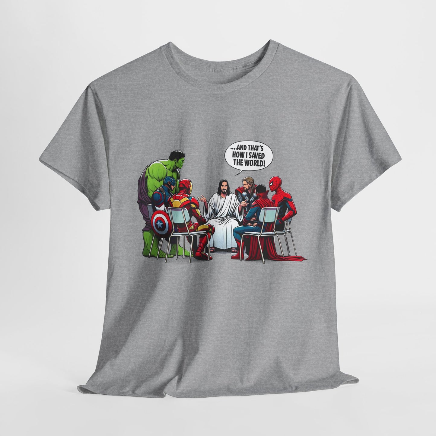 Superheroes Spiritual Leader Comic Tee
