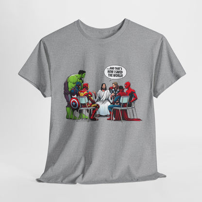 Superheroes Spiritual Leader Comic Tee