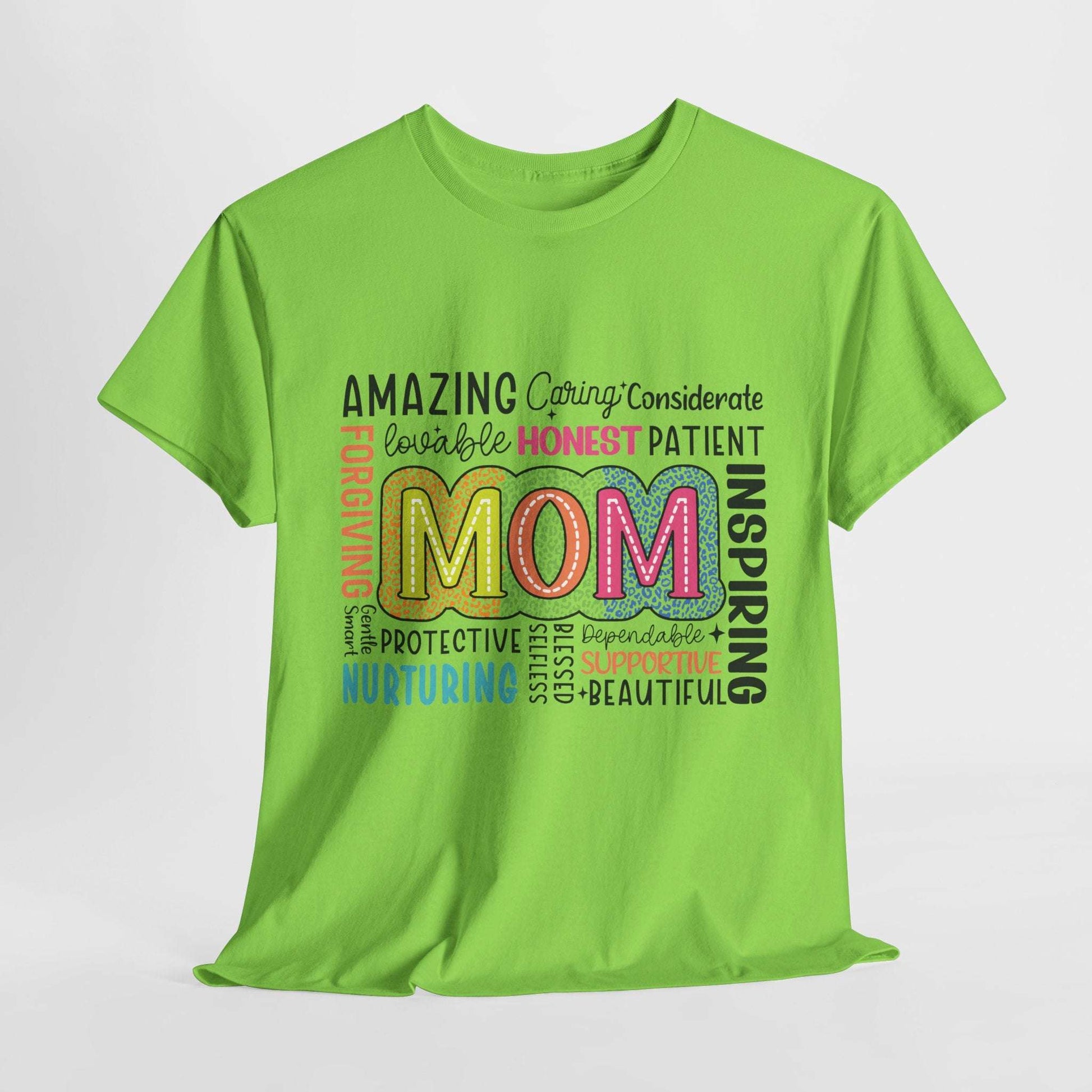 Inspirational Mom Tee - Unisex Heavy Cotton Shirt for Mother's Day