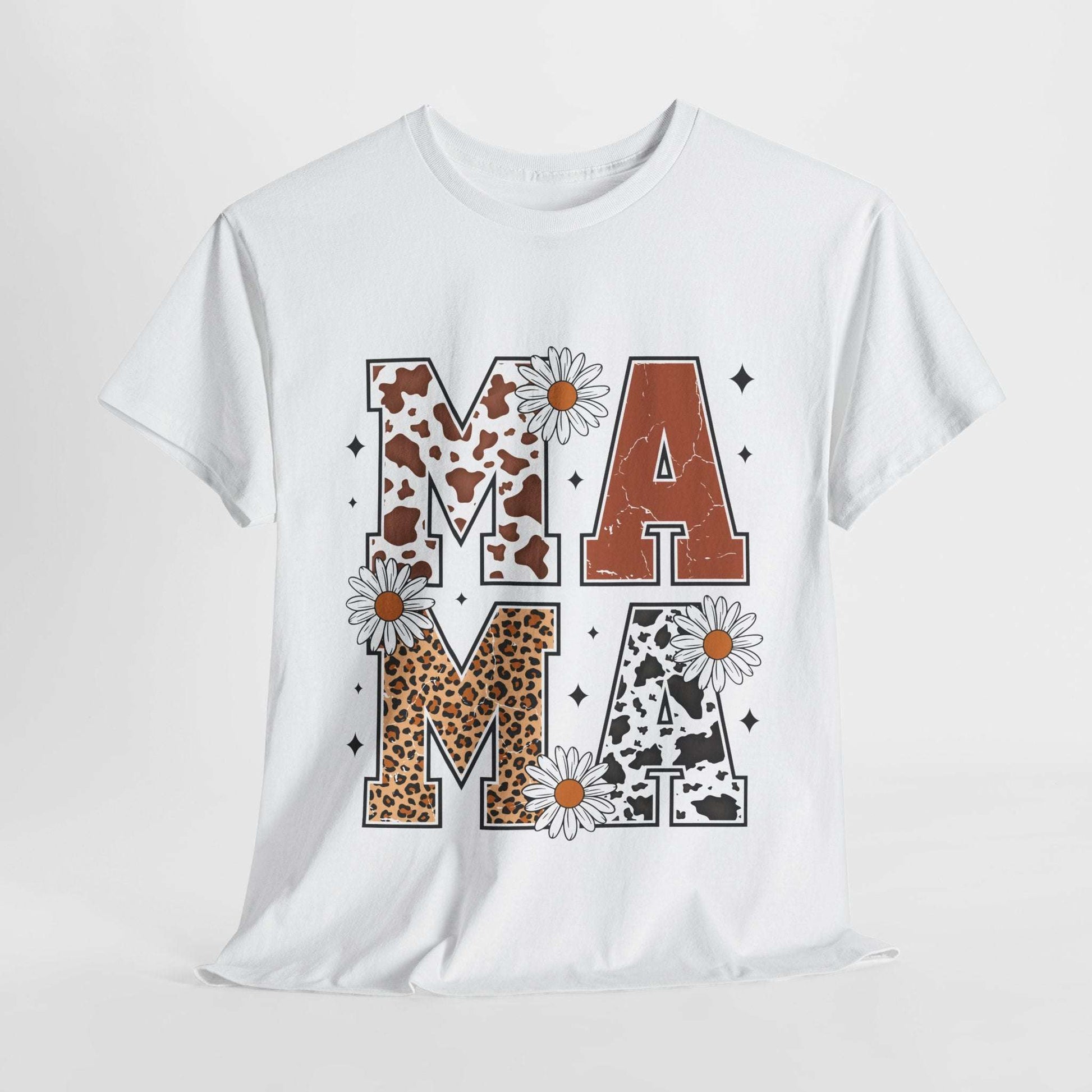 Mama Graphic Tee - Trendy Unisex Heavy Cotton Shirt for Moms