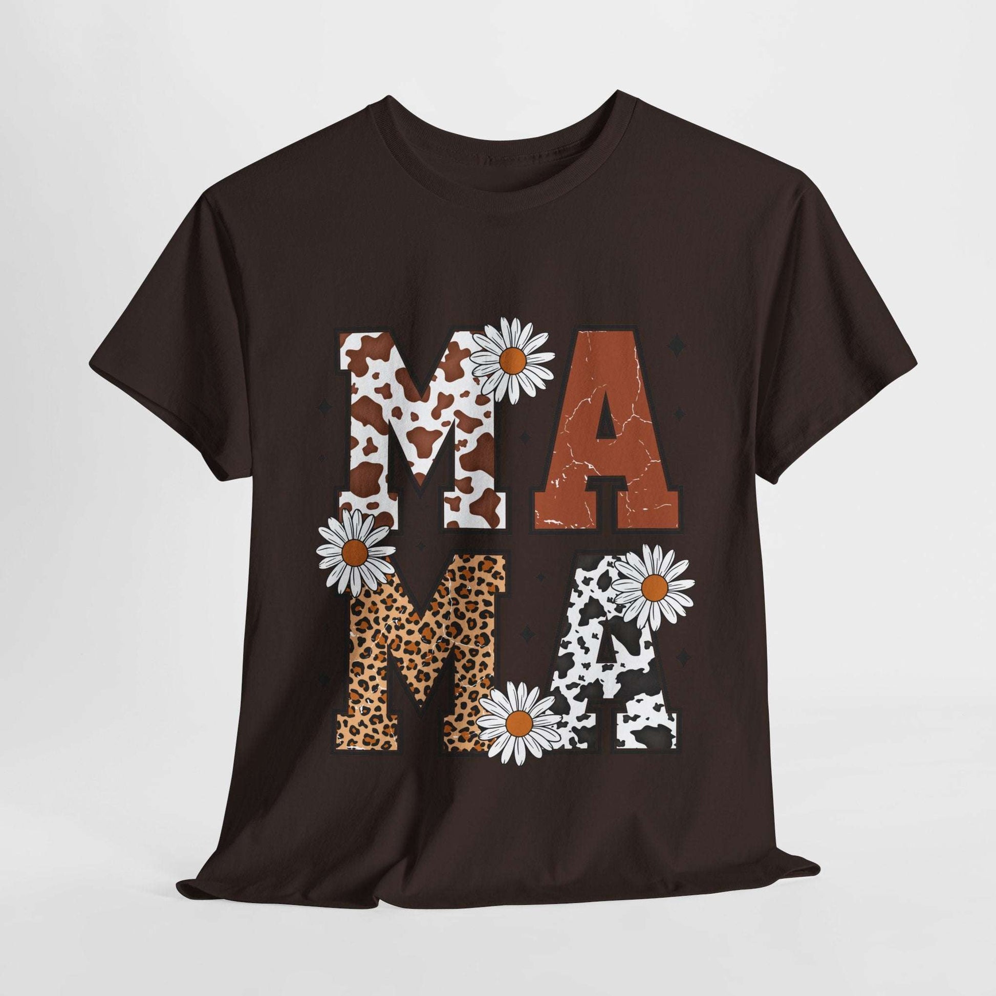 Mama Graphic Tee - Trendy Unisex Heavy Cotton Shirt for Moms