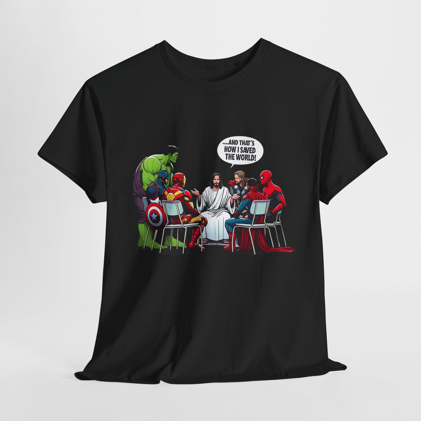 Superheroes Spiritual Leader Comic Tee