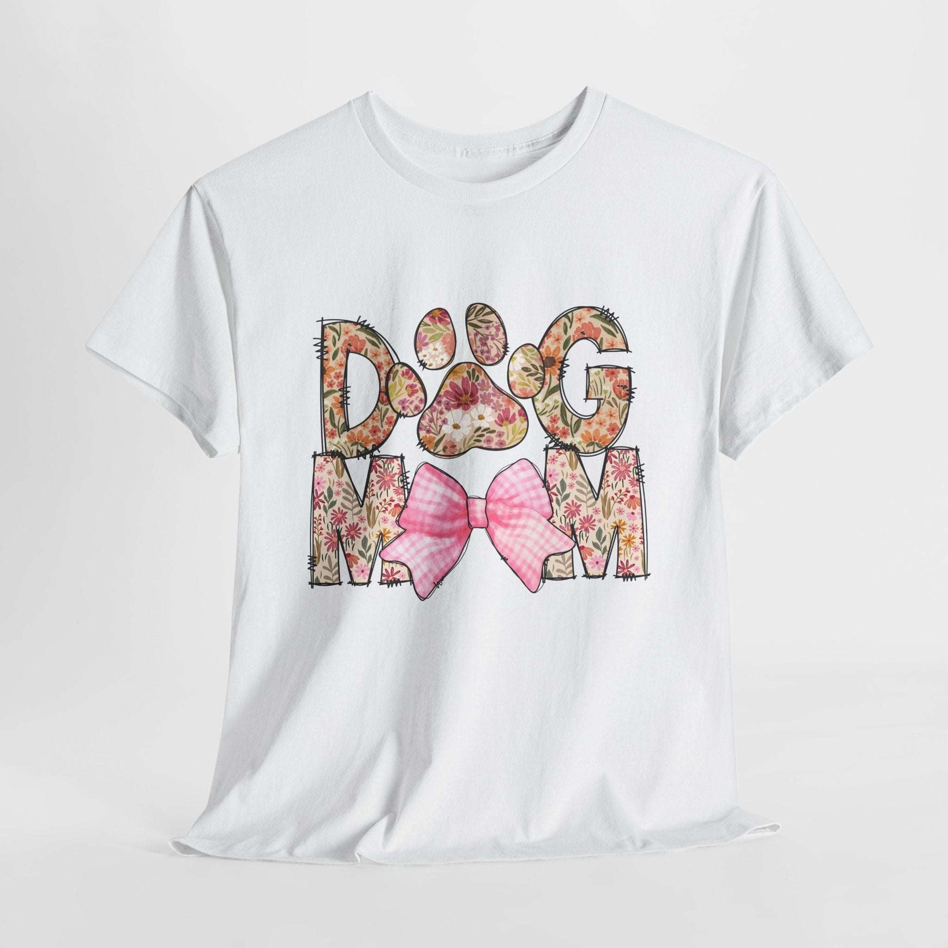 Dog Mom Coquette Unisex Heavy Cotton Tee