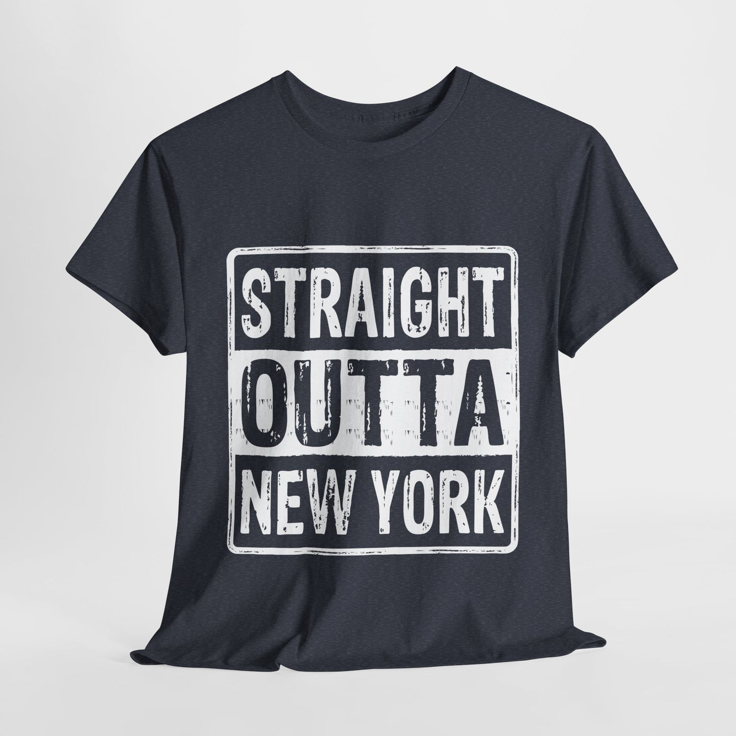 Straight Outta New York Unisex Heavy Cotton Tee