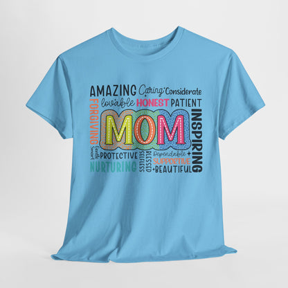 Inspirational Mom Unisex Heavy Cotton Tee - Perfect Gift for Mother's Day
