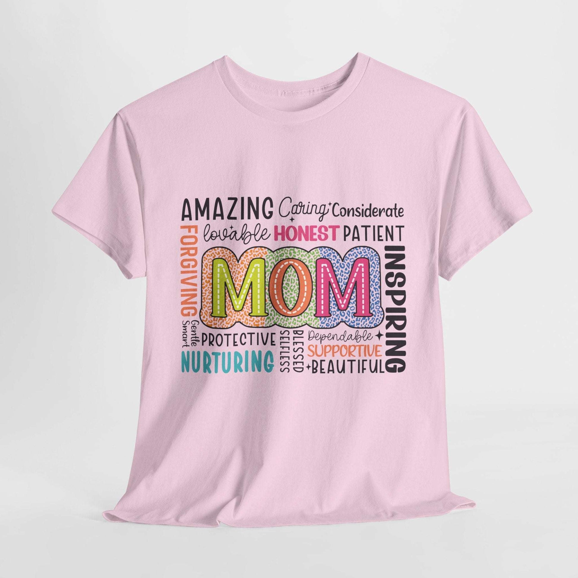 Inspirational Mom Tee - Unisex Heavy Cotton Shirt for Mother's Day
