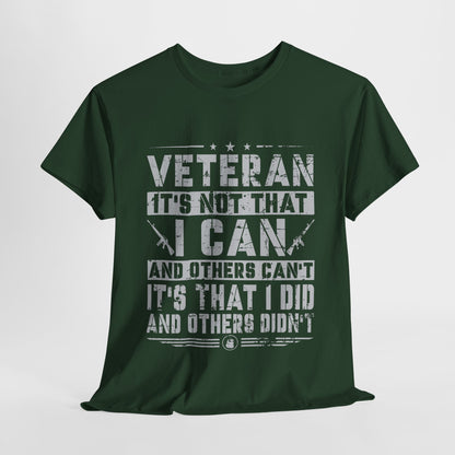 Veteran Appreciation Unisex Heavy Cotton Tee - Honoring Service and Sacrifice