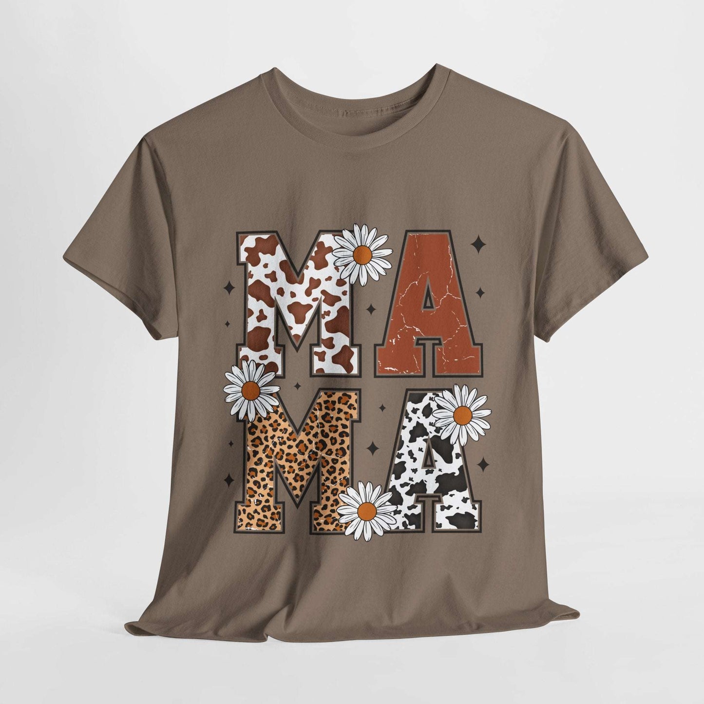 Mama Graphic Tee - Trendy Unisex Heavy Cotton Shirt for Moms