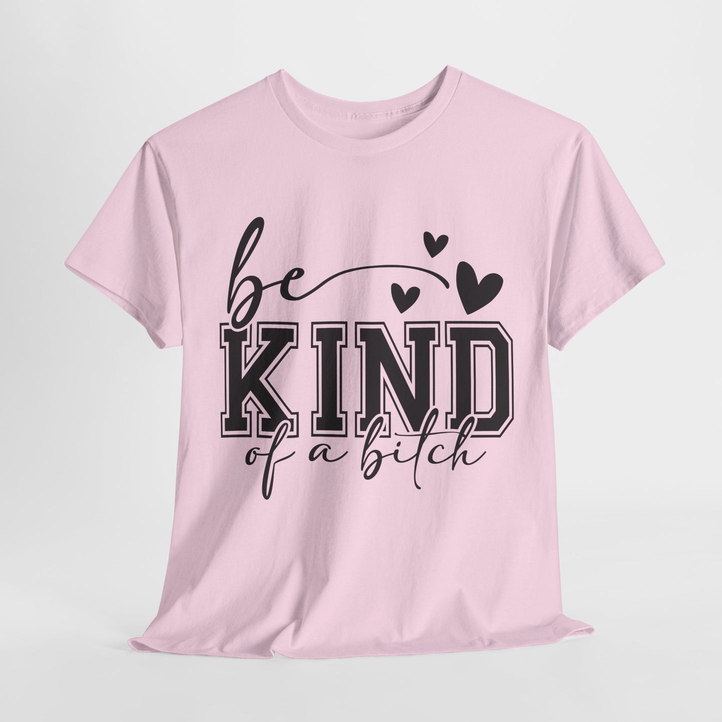 Sarkasmus-Zitat-T-Shirt Sei freundlich