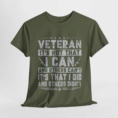 Veteran Appreciation Unisex Heavy Cotton Tee - Honoring Service and Sacrifice