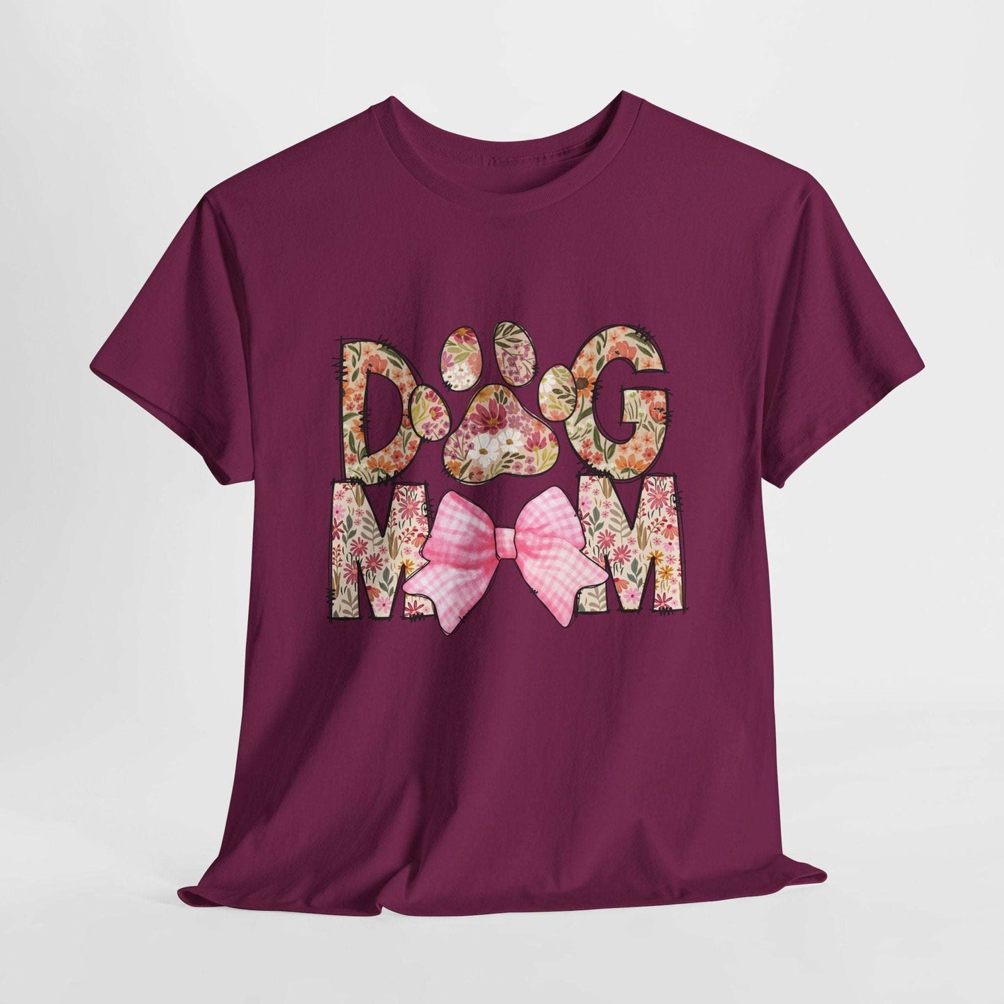 Dog Mom Coquette Unisex Heavy Cotton Tee