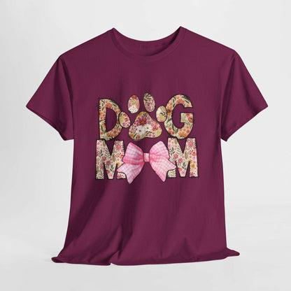 Dog Mom Coquette Unisex Heavy Cotton Tee