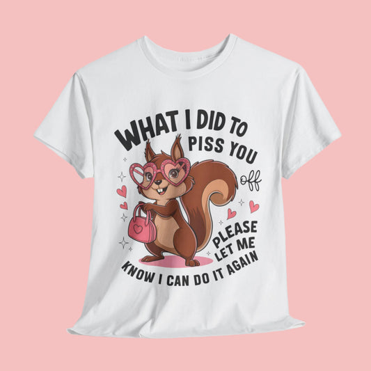 squirrel funny tshirt