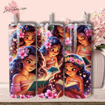 Princess Storytime with 8 Designs to choose from 20oz Stainless Steel Custom Sublimation Print Tumbler Double Wall Vacuum Insulated Princess Design