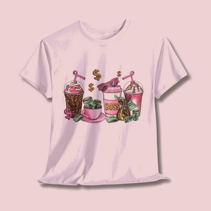 Boss Lady Unisex Tee - Home-Based Business Boss Design